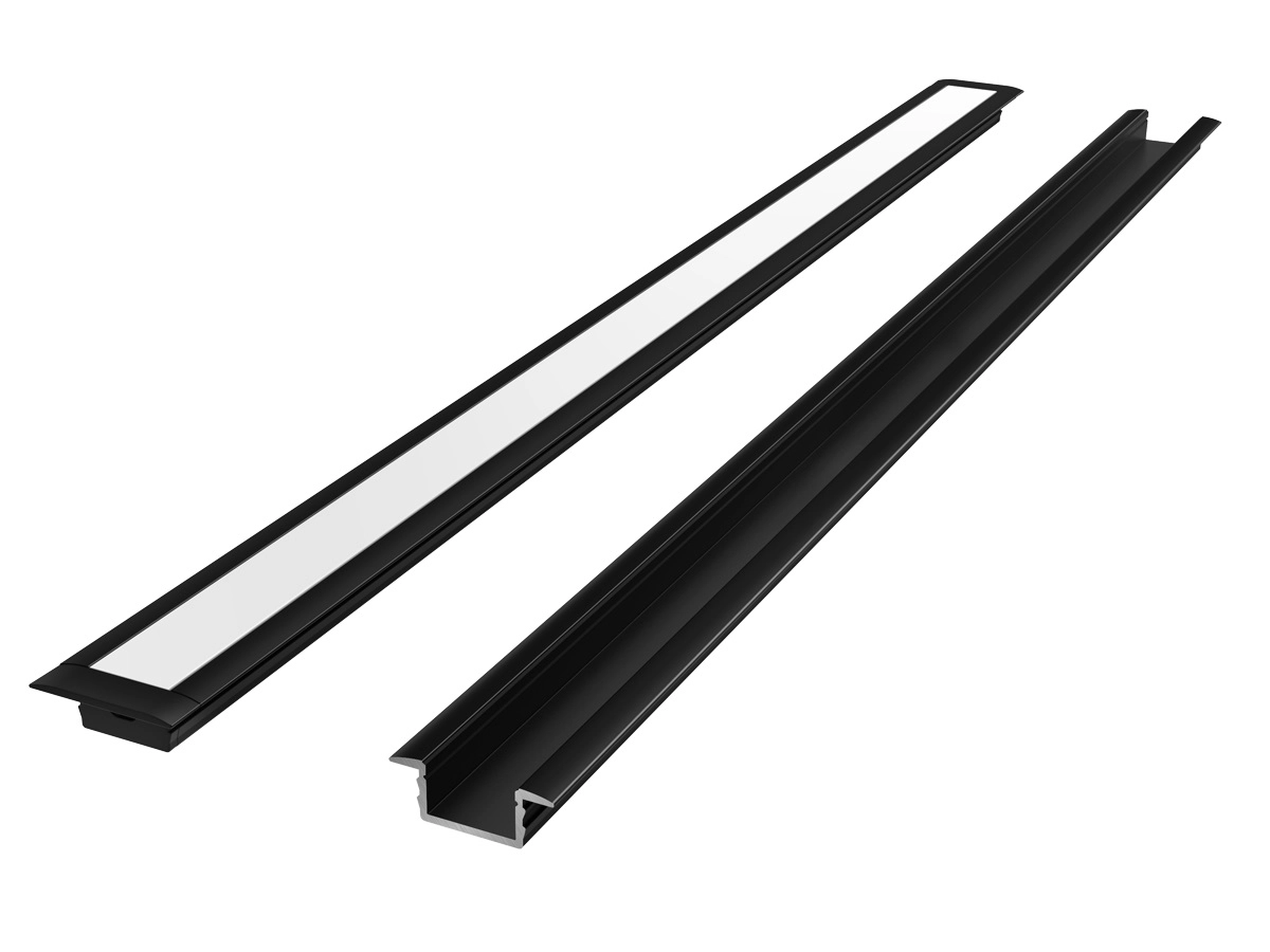 LED profilu komplekts 3 m iebūvēts
