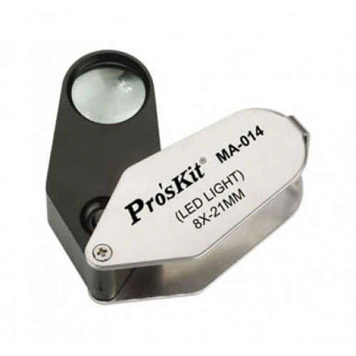Lupa 8X palielinājums ar apgaismojumu MA-014