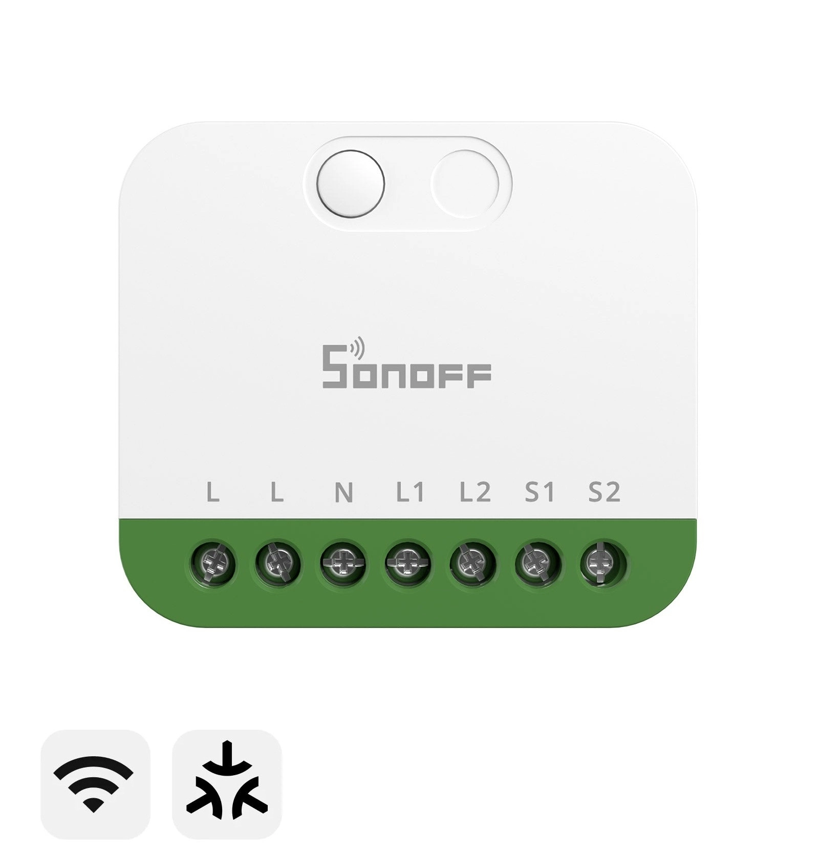 Sonoff MINI-2GS Matter two-channel mini switcher