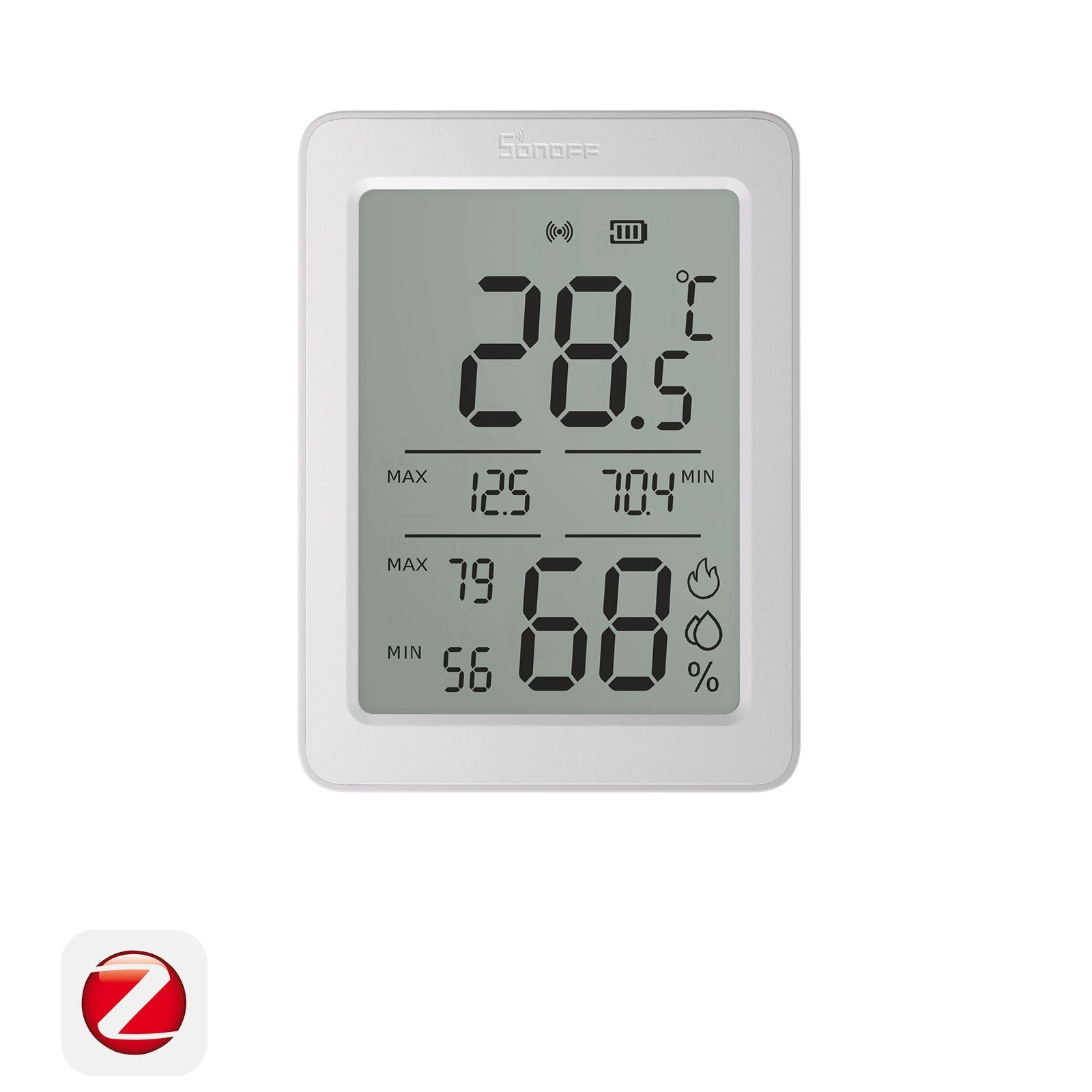 Sonoff AirGuard TH SNZB-02DR2 ZigBee LCD