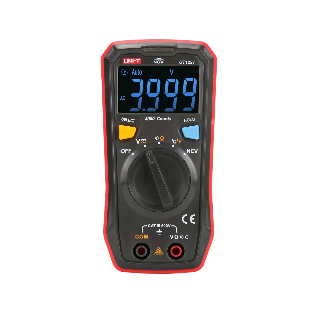 Multimetrs dzīvojamām telpām AC/DC 600V; 20MOm