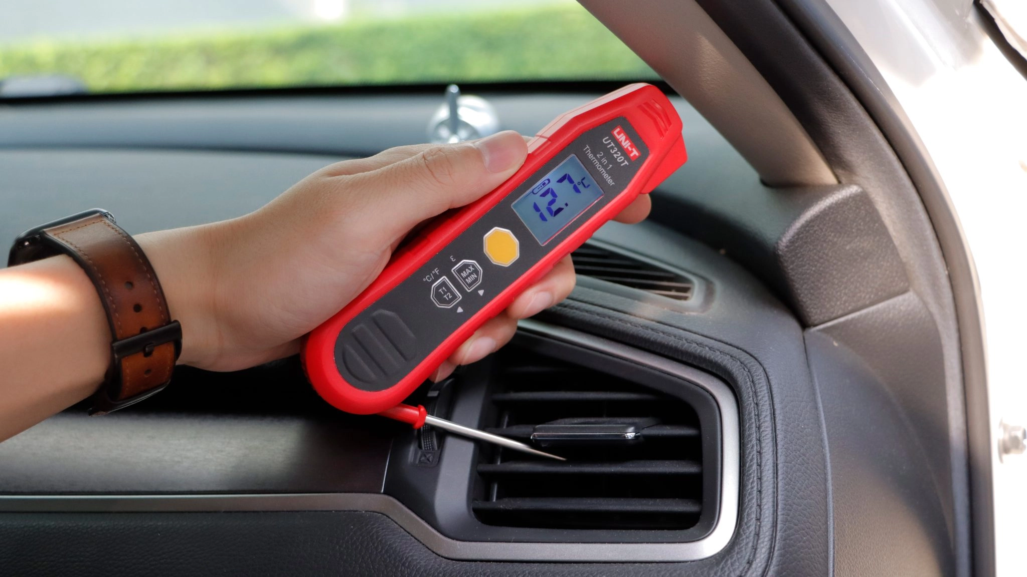 2 in 1 thermometer IR 40C-300C