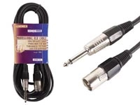 Profesionālais kabelis XLR 3pin spraudnis- 6