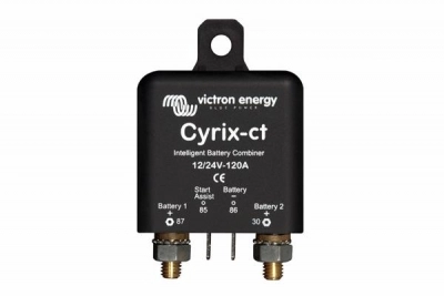 Akumulatoru uzlādes kontrolieris Cyrix-ct 12/24V-120A ar