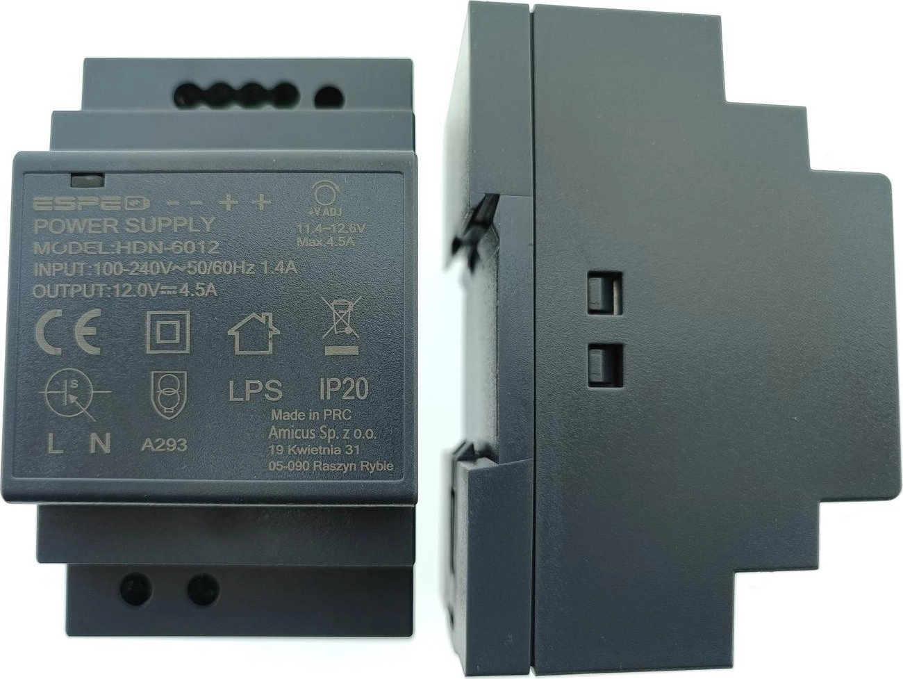 ESPE DIN RAIL SWITCHING POWER SUPPLY