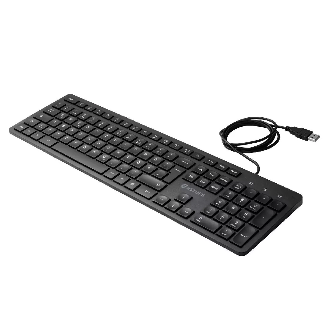 ESTUFF GLB211402 keyboard Office USB QWERTZ