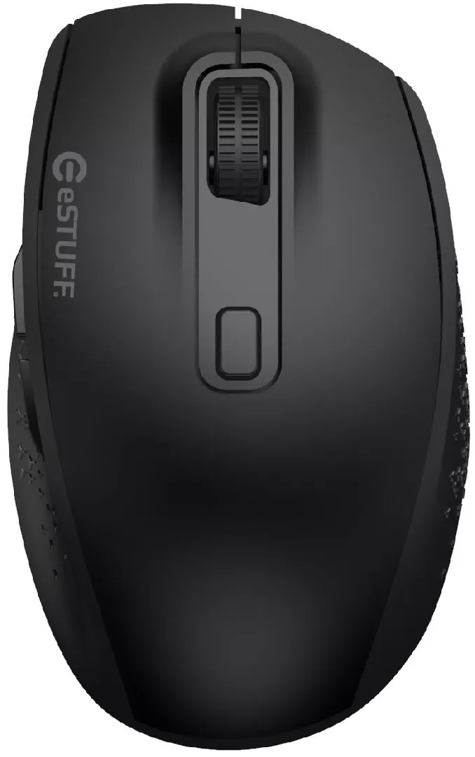 eSTUFF GLB214002 pele Birojs Labā roka RF bezvadu sakari + Bluetooth IR LED 1800 DPI
