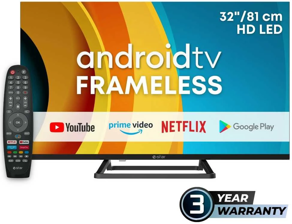 Television eSTAR Android TV 32"/82cm