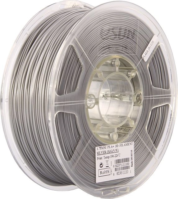 PLA+ 1 75mm SILVER 1kg PLA+P175S1