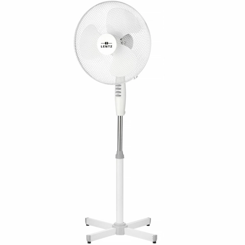 Ventilators uz statīva Lentz 40cm balts