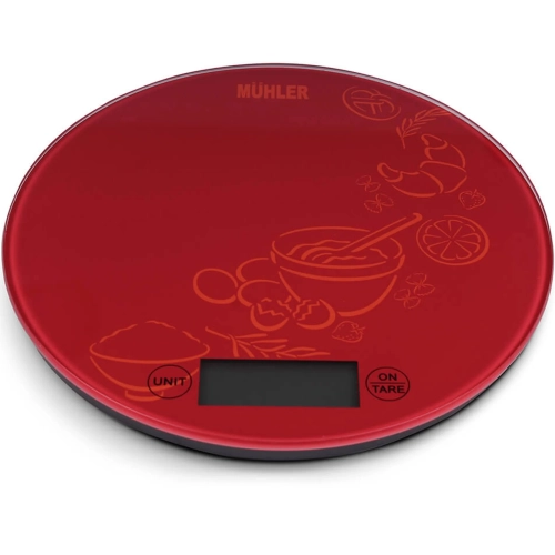 Muhler KSC-2026R Kitchen scales KSC-2026R RED