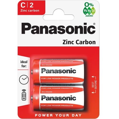 Zinc Carbon C/R14 2psc PANR14B2 5410853032809