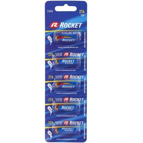 Rocket LR27A-5BB Blister pack 5 pcs