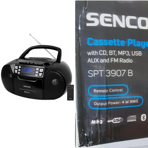 Sencor SPT 3907 B Kasešu atskaņotājs