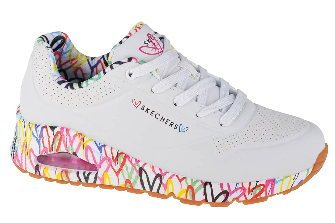 Skechers Uno-Loving Love 155506-WHT [155506-WHT; D