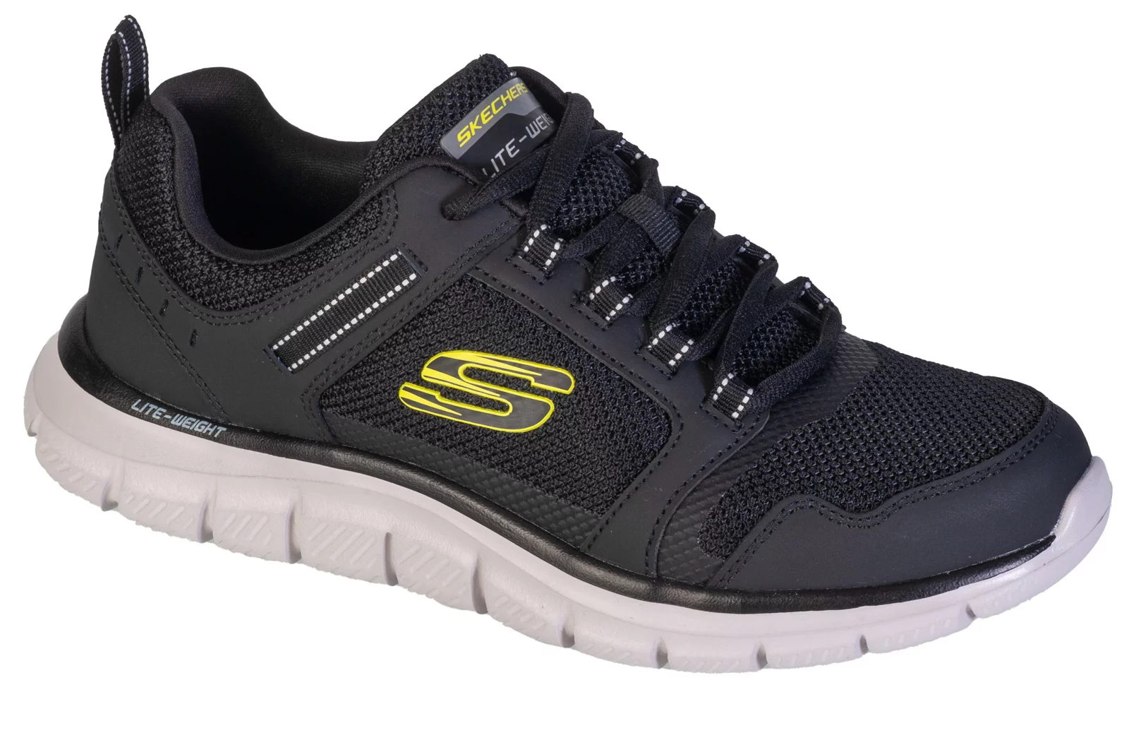 Skechers Track-Knockhill 232001-BKLM - 42 5