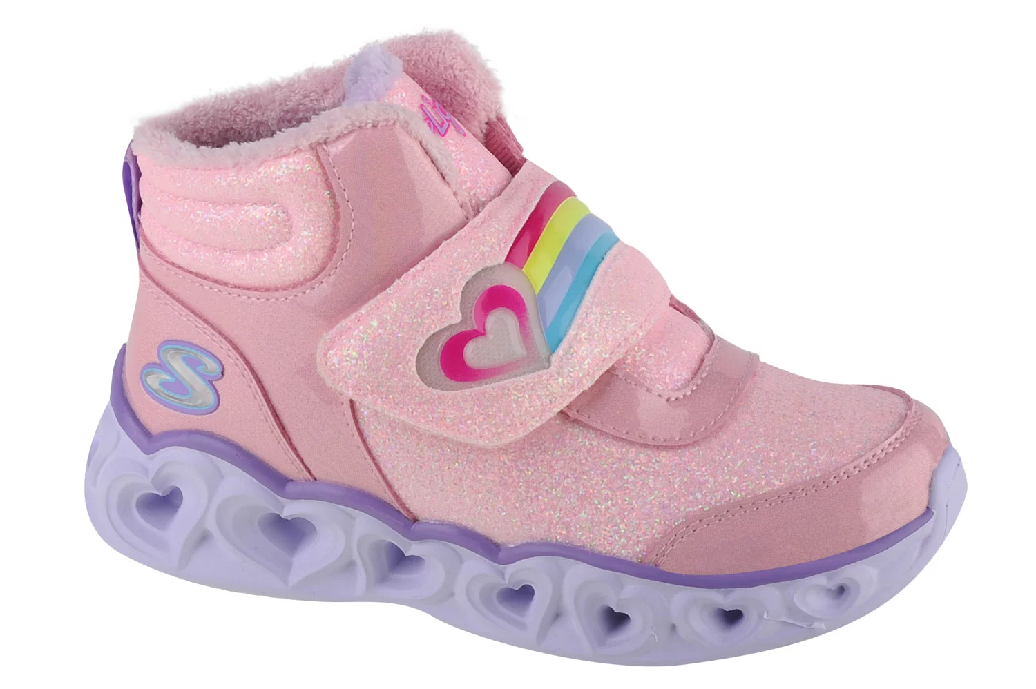 Skechers Heart Lights - Brilliant Rainbow