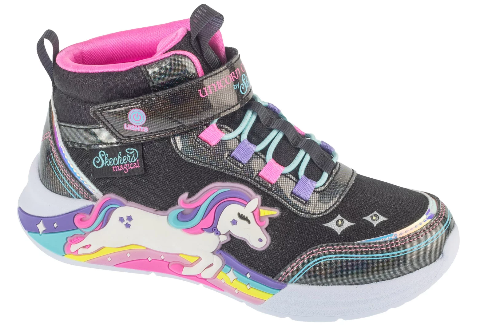 Skechers S-Lights: Unicorn Chaser - Jumping