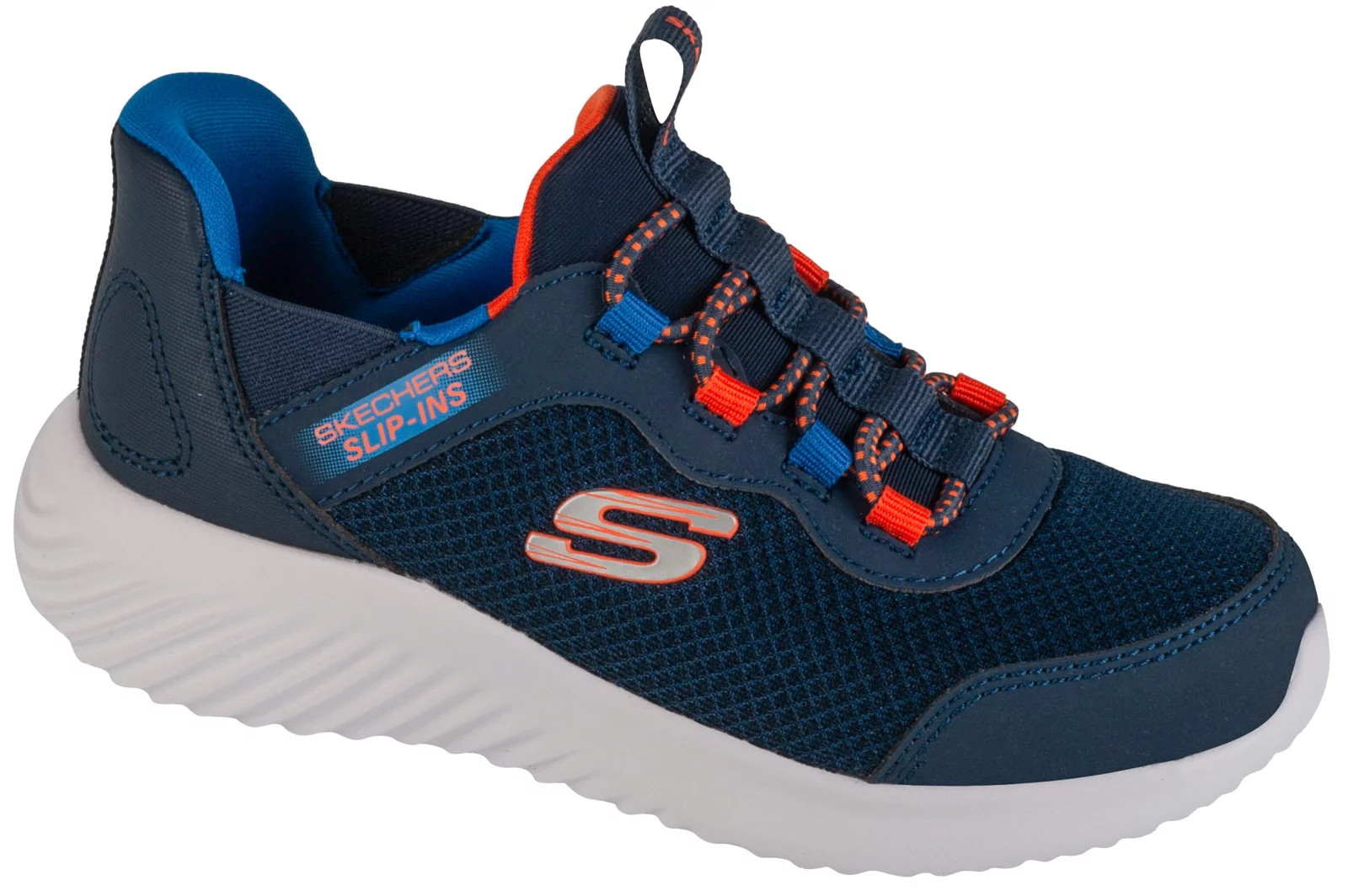 Skechers Slip-Ins: Bounder - Brisk-Burst 403822L-NVBL