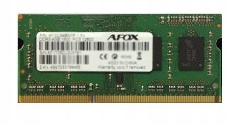 AFOX SO-DIMM DDR3 8GB 1866MHZ LV