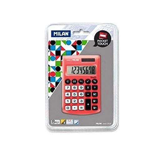 Milan calculator Pocket Touch 150908RBL red