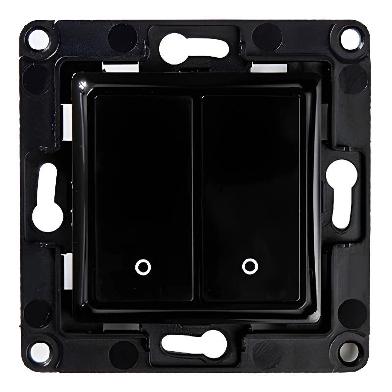 SHELLY WALL SWITCH 2 - BLACK