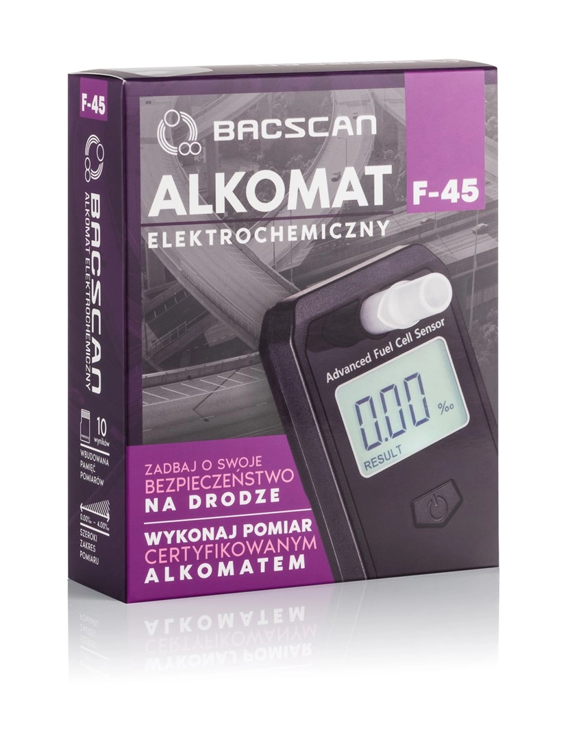BACscan F-45Alkomat elektrochemiczny AL-BSC-F45 BACscan F-45