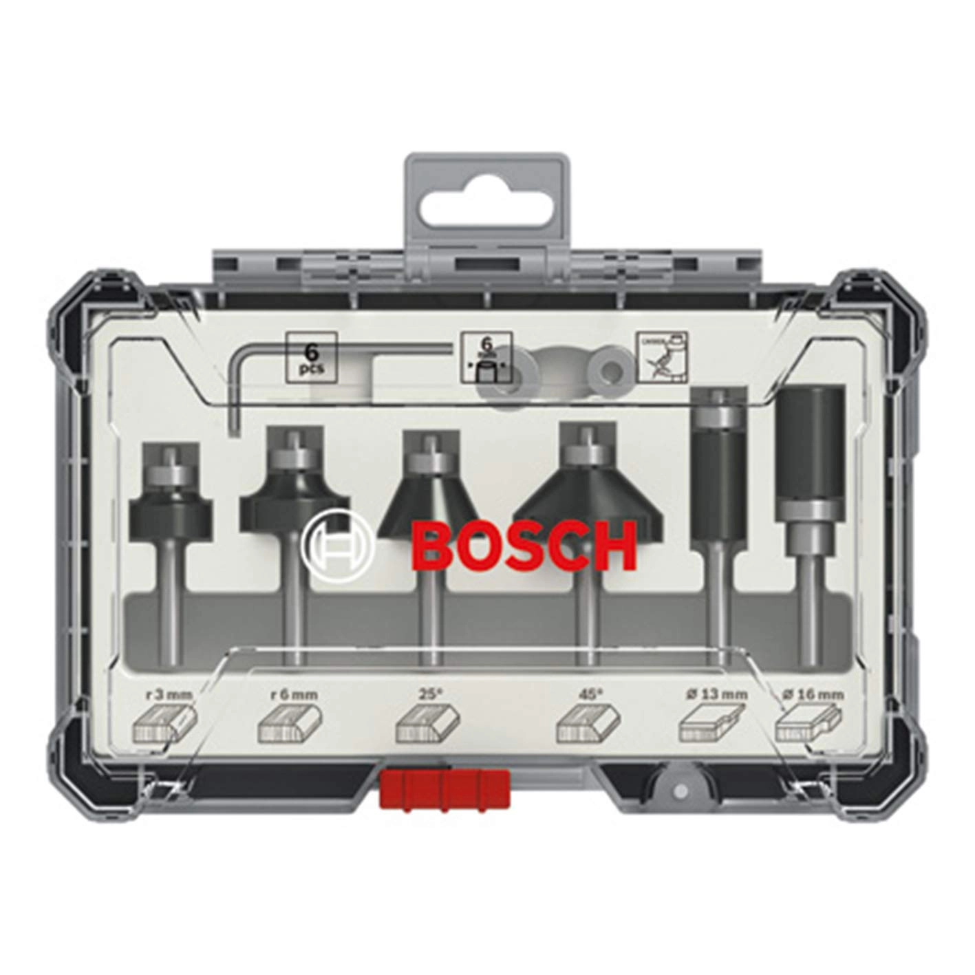 Bosch cutter set 6 pcs Trim