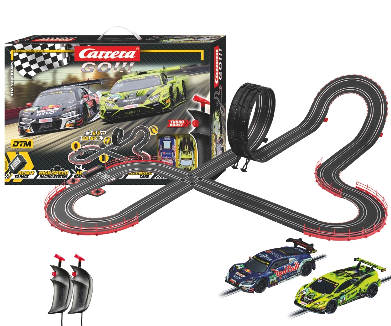 Carrera GO!!! DTM Supercars racetrack (