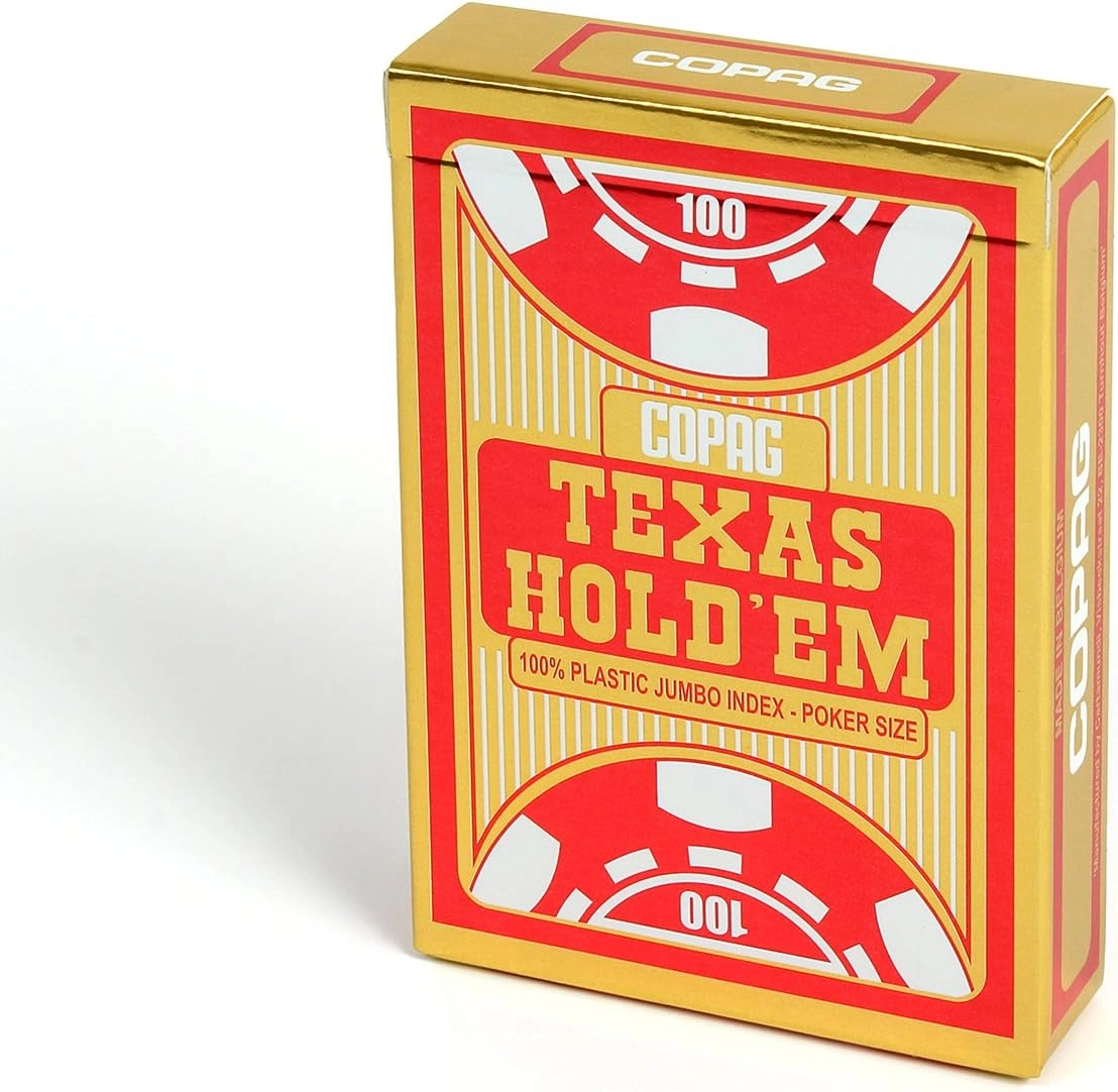 Cartamundi Texas Hold`em 100% plastic jumbo