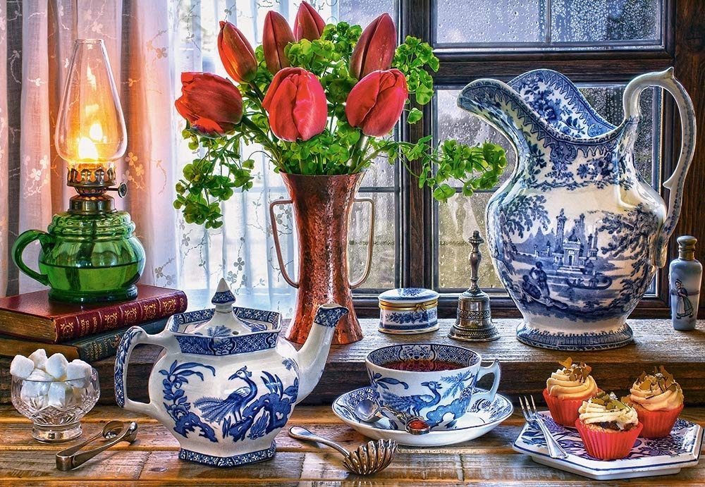 Castorland Still Life with Tulips 1500