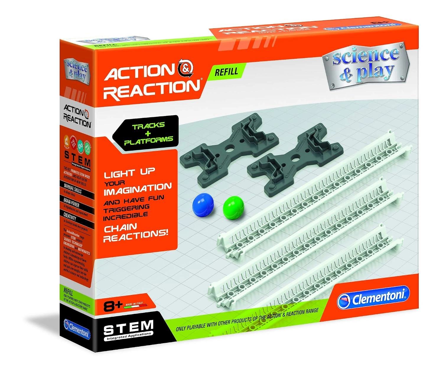 Clementoni 19117 Action Reaction Tracks +