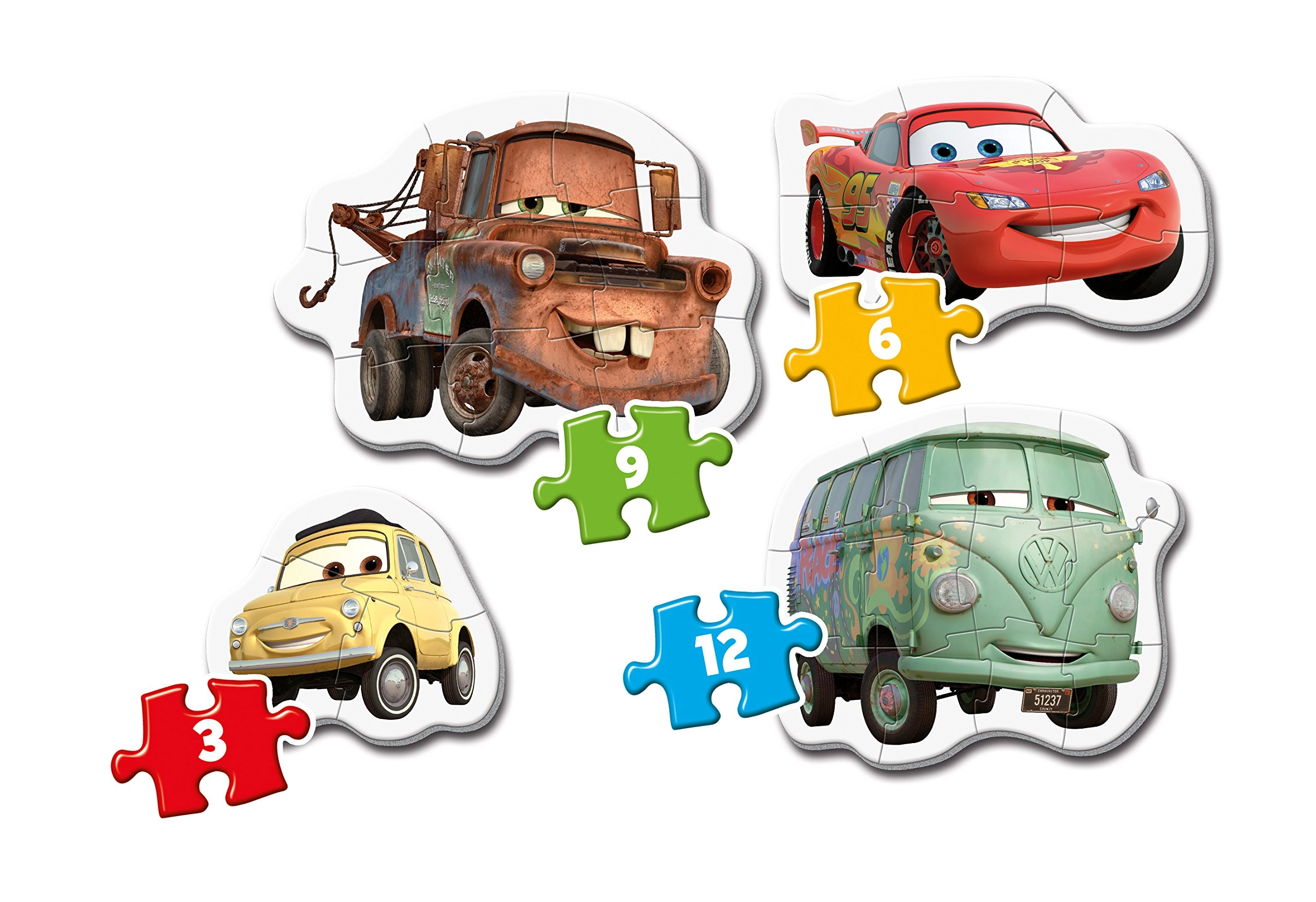 Clementoni Puzzle 3-6-9-12 My First Puzzle