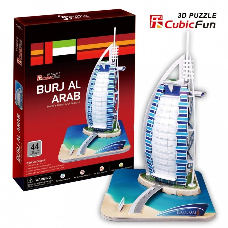 PUZZLE 3D WIEŻOWIEC BURJ AL. ARAB