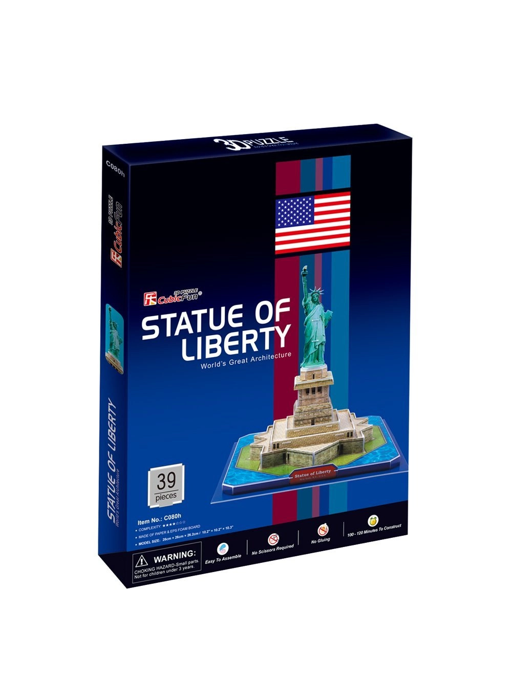 PUZZLE 3D STATUA WOLNOŚCI C080H 6944588200800