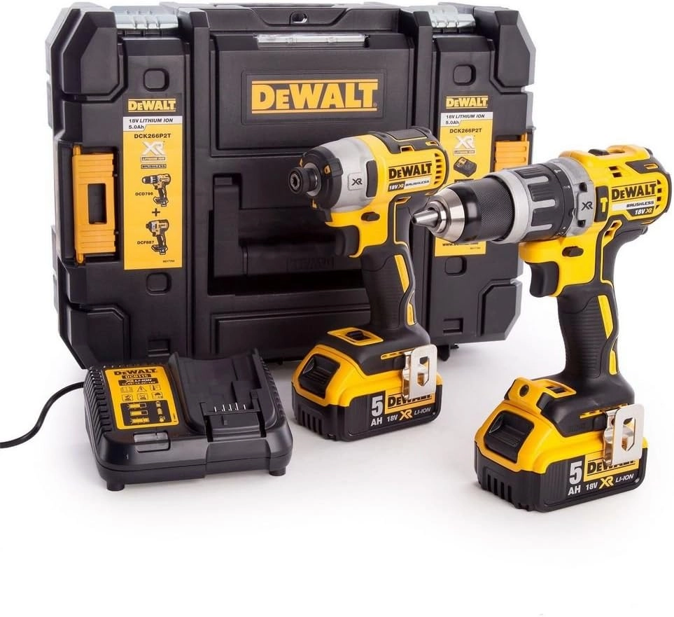 DEWALT battery tool set DCK266P2T 18V