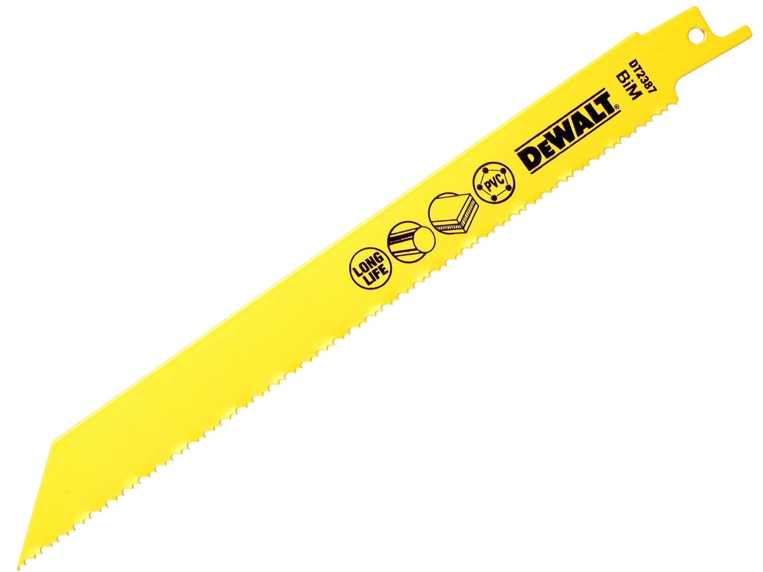 Dewalt BIM reciprocating saw blades 203mm