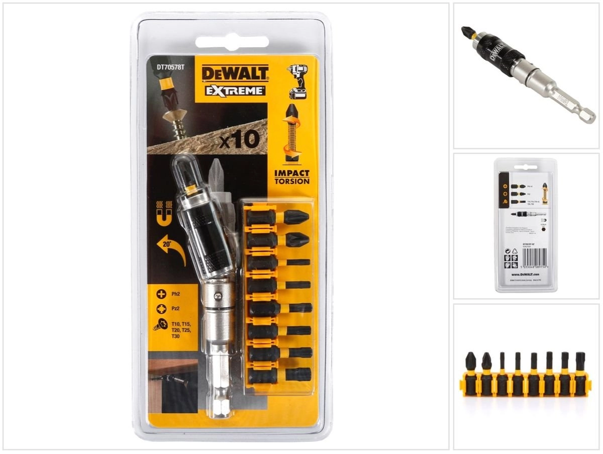 Dewalt DT70578T screwdriver bit set DT70578T