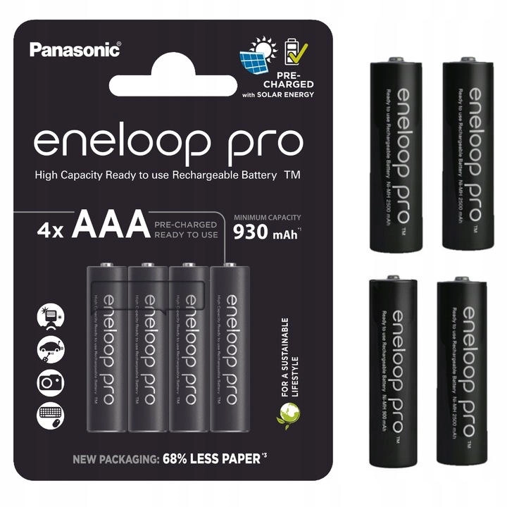 PANASONIC ENELOOP PRO AAA 930mAh 4