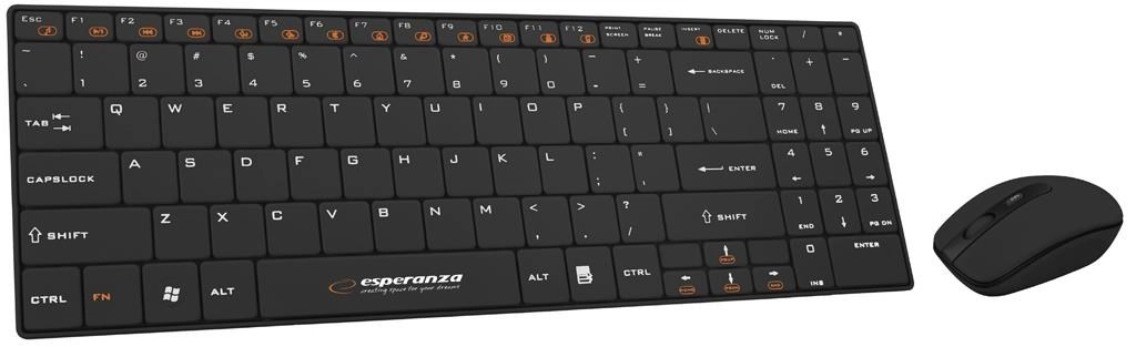 Belaidė Klaviatūra - Esperanza EK122K QWERTY