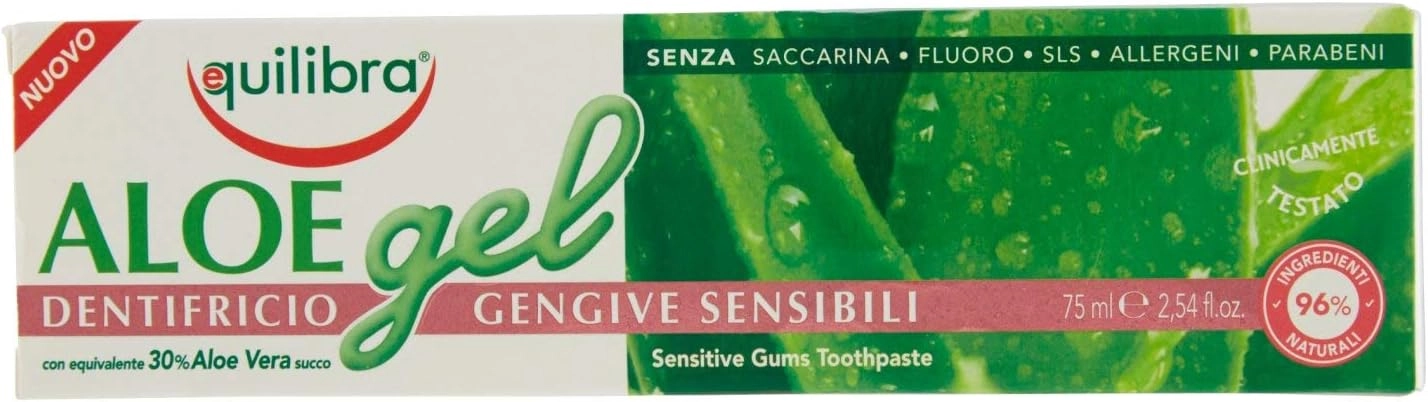 Equilibra Aloe Gel Pasta do zębów