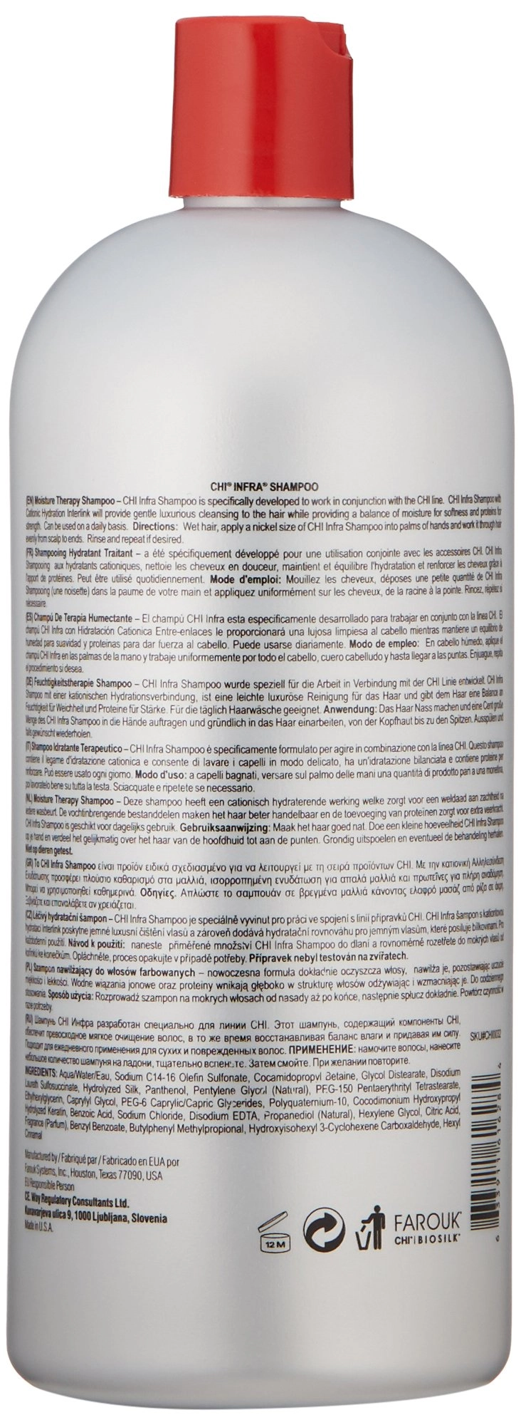 CHI Infra Shampoo Moisture Therapy 633911616284