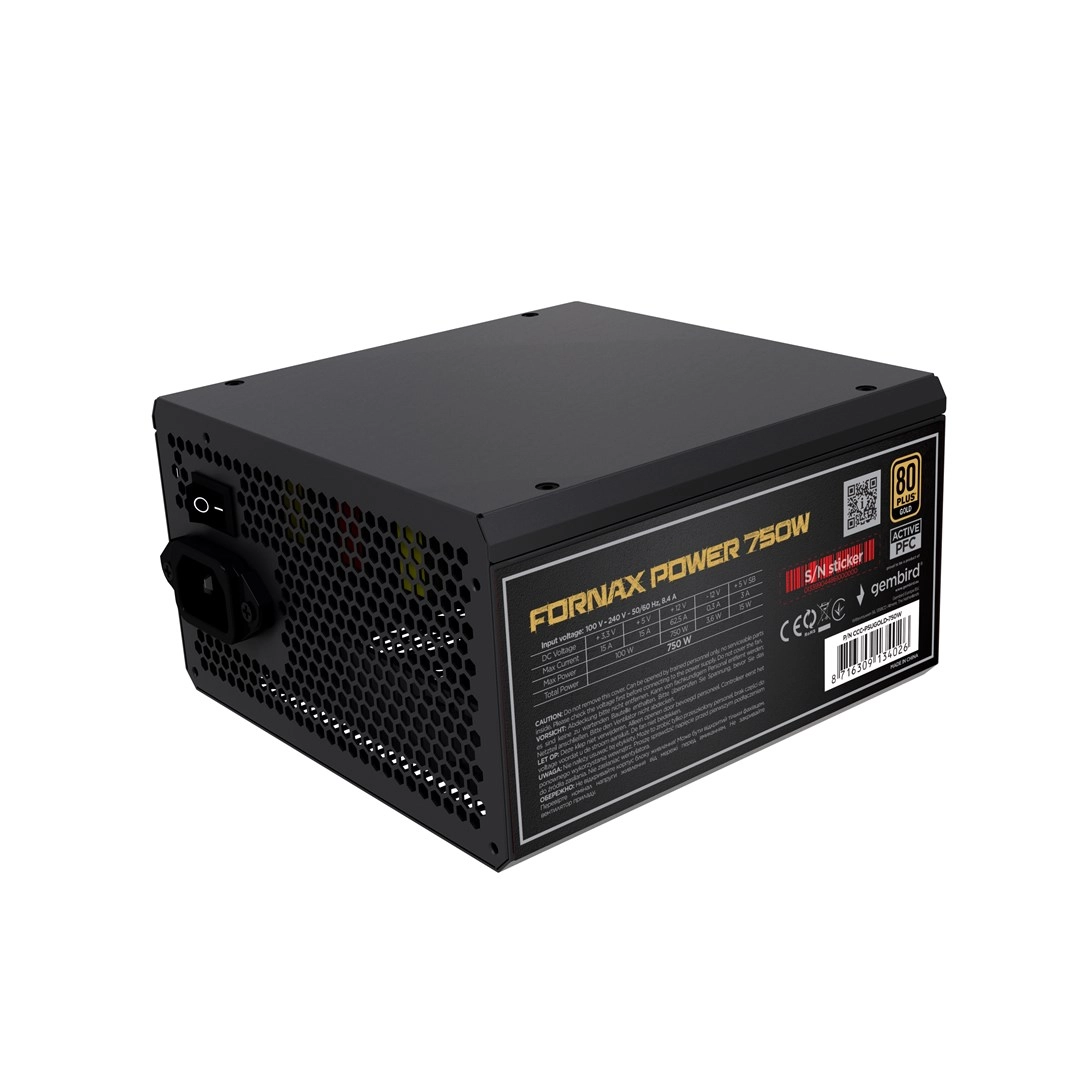 GEMBIRD Zasilacz ATX o mocy 750W