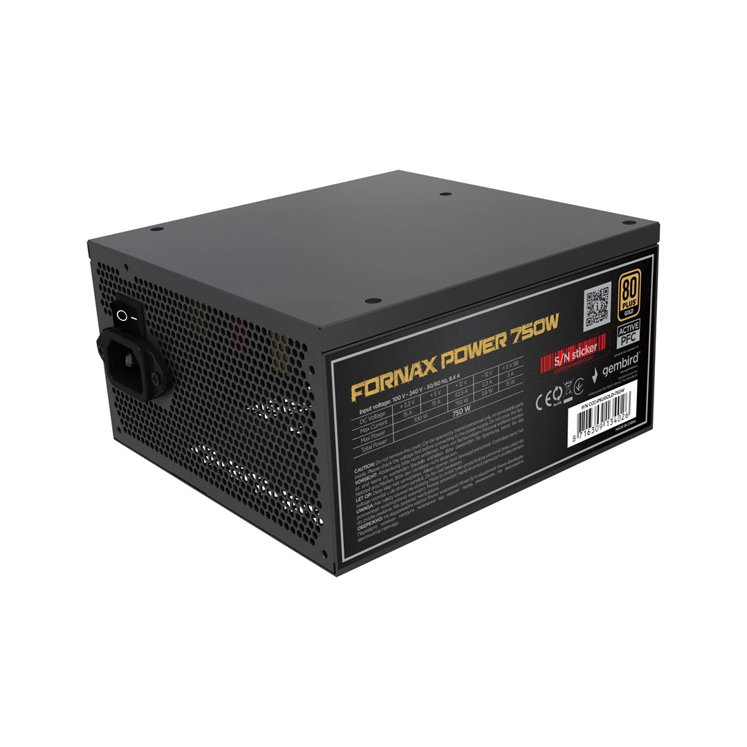 GEMBIRD Zasilacz ATX o mocy 750W