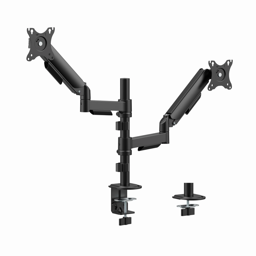 GEMBIRD DESKTOP ADJUSTABLE ARM/HOLDER FOR TWO