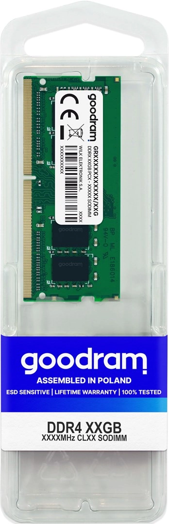 Goodram GR3200S464L22S/8G memory module 8 GB