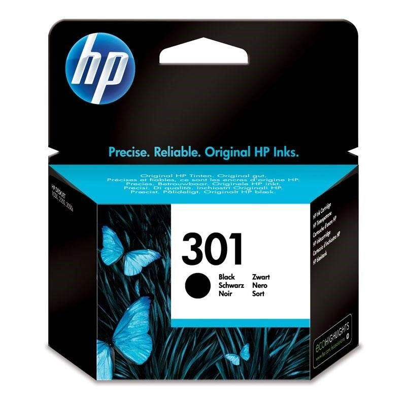 HP 301 BLACK ORIGINAL INK ACCETUHP301CZ