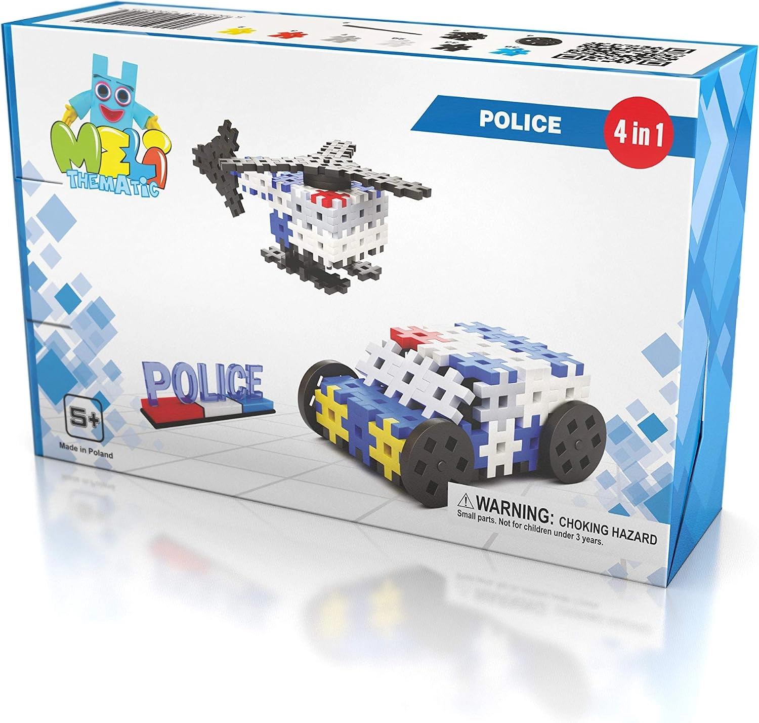 Keycraft Blocks Meli Thematic Police 4in1