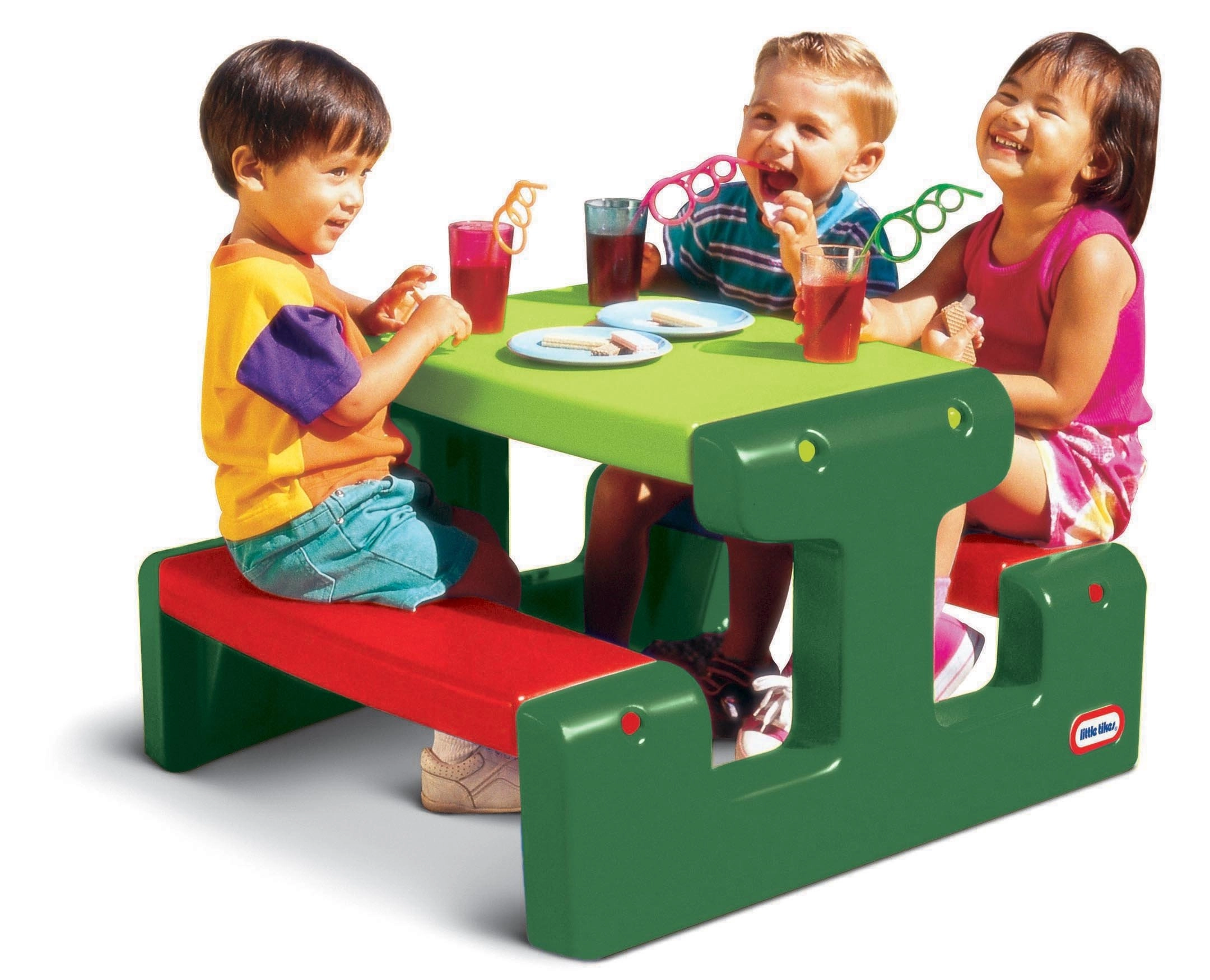 Little Tikes Junior Picnic Table Evergreen