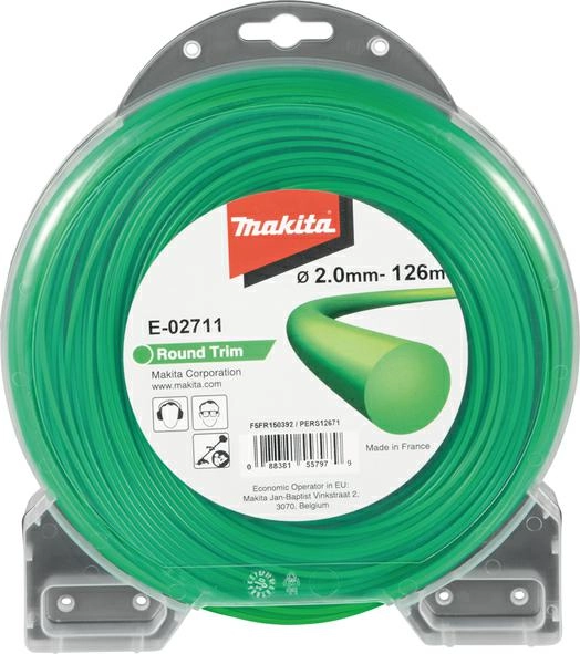 MAKITA ROUND NYLON LINE 2.0mm/126m
